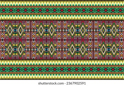 Seamless Textures with ethnic patterns. Navajo geometric abstract print. Decorative decoration with a rustic feel. The design is inspired by Native Americans.