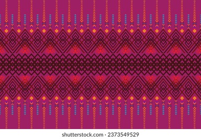 Seamless Textures with ethnic patterns. Navajo geometric abstract print. Decorative decoration with a rustic feel. The design is inspired by Native Americans.