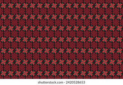 Seamless Textures with ethnic patterns. Navajo geometric abstract print. Decorative decoration with a rustic feel. The design is inspired by Native Americans.