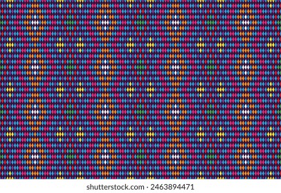 Seamless Textures with ethnic patterns. Navajo geometric abstract print. Decorative decoration with a rustic feel. The design is inspired by Native Americans. 