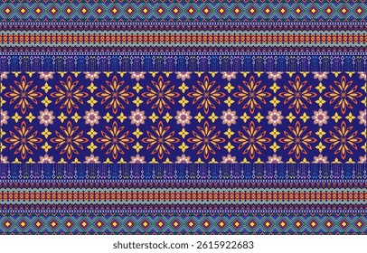 Seamless Textures with ethnic patterns. Navajo geometric abstract print. Decorative decoration with a rustic feel. The design is inspired by Native Americans. Colors are black and white.
