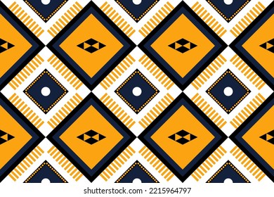 patrón tailandés ininterrumpido, hermoso patrón geométrico étnico oriental tradicional Borddery Resumen Vector Ilustración Textura Diseño Tela Moqueta de envolver tela