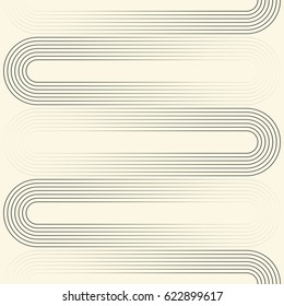 Seamless Thin Line Background. Minimal Fine Print Design. Abstract Black and White Texture