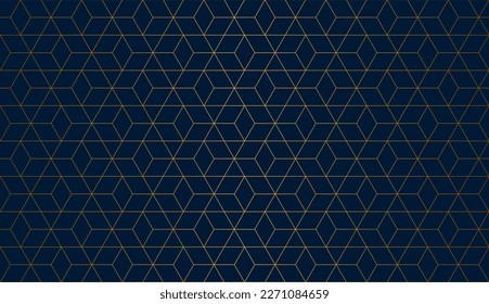 Seamless thin linear grid pattern. Abstract geometric rhombus background. Stylish fractal texture.