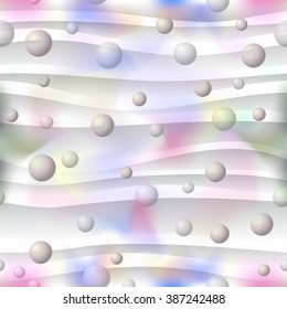 Seamless three-dimensional balls background. eps-8