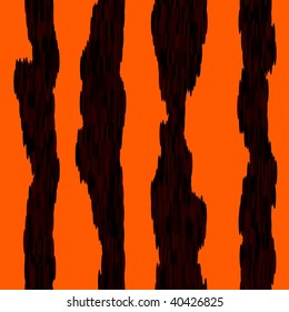 Seamless Tiger Hide Pattern
