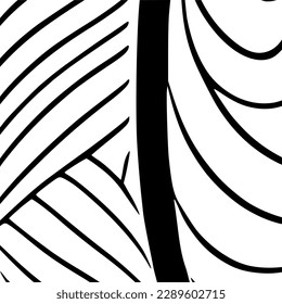 El diseño de las baldosas de la tela presenta un estilo de arte moderno y creativo con ilustraciones decorativas e impresiones texturadas.
