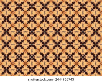 Seamless Tile Design Visual Background Wallpaper Fashion Fabric Textile Cloth Geometric Interior Art Template Symmetric Graphic Digital Texture Pattern.
