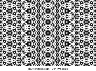 Seamless Tile Design Visual Background Wallpaper Fashion Fabric Textile Cloth Geometric Interior Art Template Symmetric Graphic Digital Texture Pattern.