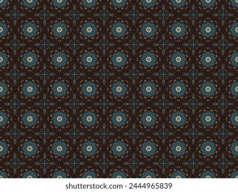 Seamless Tile Design Visual Background Wallpaper Fashion Fabric Textile Cloth Geometric Interior Art Template Symmetric Graphic Digital Texture Pattern.