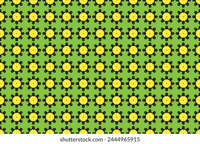 Seamless Tile Design Visual Background Wallpaper Fashion Fabric Textile Cloth Geometric Interior Art Template Symmetric Graphic Digital Texture Pattern.