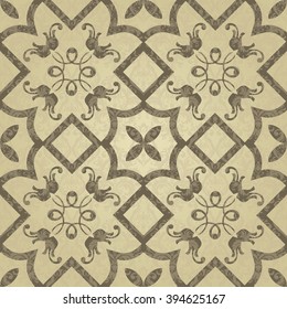 seamless tile with Moroccan motives