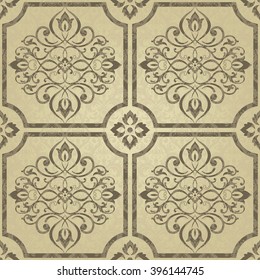 seamless tile with Moroccan motives