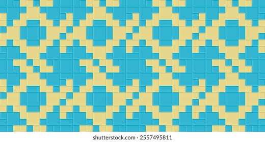 Seamless tile pattern for decorative purposes
