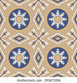 Seamless Tile Pattern, Portuguese