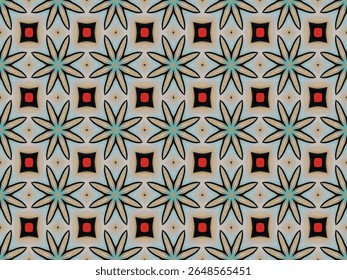 Telha sem costura modelo de tecido visual fundo papel de parede simétrico moda arte perspectiva geométrica pano design sem fim forma digital interior decoração luxuoso padrão têxtil.