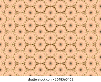 Telha sem costura modelo de tecido visual fundo papel de parede simétrico moda arte perspectiva geométrica pano design sem fim forma digital interior decoração luxuoso padrão têxtil.