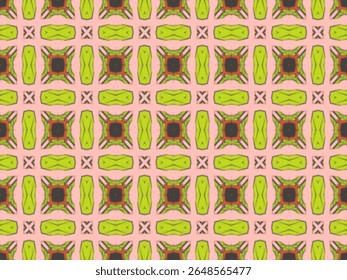 Telha sem costura modelo de tecido visual fundo papel de parede simétrico moda arte perspectiva geométrica pano design sem fim forma digital interior decoração luxuoso padrão têxtil.