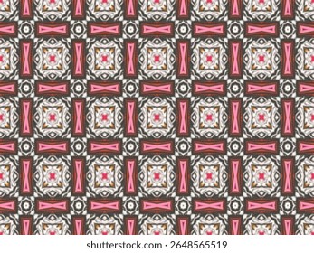 Telha sem costura modelo de tecido visual fundo papel de parede simétrico moda arte perspectiva geométrica pano design sem fim forma digital interior decoração luxuoso padrão têxtil.