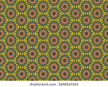 Telha sem costura modelo de tecido visual fundo papel de parede simétrico moda arte perspectiva geométrica pano design sem fim forma digital interior decoração luxuoso padrão têxtil.