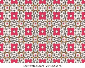 Telha sem costura modelo de tecido visual fundo papel de parede simétrico moda arte perspectiva geométrica pano design sem fim forma digital interior decoração luxuoso padrão têxtil.