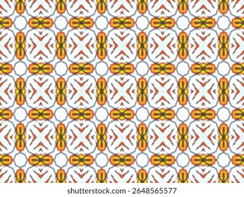 Seamless Tile Visual Fabric Template Background Wallpaper Symmetric Fashion Art Perspective Geometric Graphic Cloth Design Endless Digital Shape Interior Luxury Decoration Texture Textile Pattern.