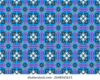 Telha sem costura modelo de tecido visual fundo papel de parede simétrico moda arte perspectiva geométrica pano design sem fim forma digital interior decoração luxuoso padrão têxtil.