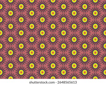 Telha sem costura modelo de tecido visual fundo papel de parede simétrico moda arte perspectiva geométrica pano design sem fim forma digital interior decoração luxuoso padrão têxtil.