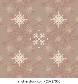 Seamless tileable winter pattern