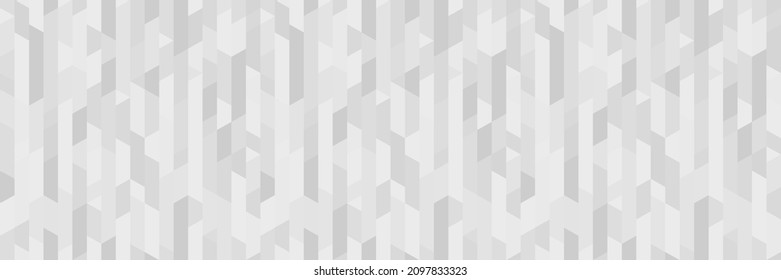 Seamless tiled pattern. Abstract geometric background. Web banner. Black and white illustration