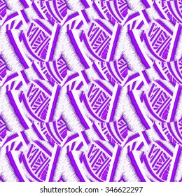 Seamless tiles with abstract pattern. Colorful background template for different design uses. Seamless wallpaper or wrapping paper template.