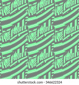 Seamless tiles with abstract pattern. Colorful background template for different design uses. Seamless wallpaper or wrapping paper template.