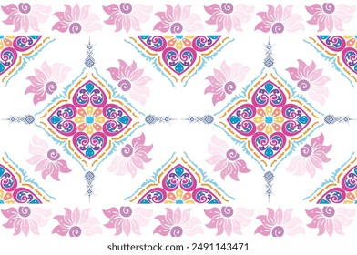 Seamless tiles background. Mosaic pattern for ceramic in dutch, portuguese, spanish, italian style, Vector Tile Pattern, Lisbon Arabic Floral Mosaic, Mediterranean Seamless Ornament, Geometric Folk