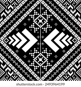 Seamless tiles pixcel. Mosaic pattern for ceramic in dutch, portuguese, spanish, italian style, Vector Tile Pattern, Lisbon Arabic Floral Mosaic, seamless pattern pixcel style, ethnic geometry, ethnic
