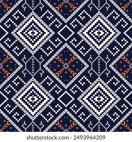 Seamless tiles pixcel. Mosaic pattern for ceramic in dutch, portuguese, spanish, italian style, Vector Tile Pattern, Lisbon Arabic Floral Mosaic, seamless pattern pixcel style, ethnic geometry, ethnic