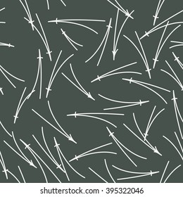 Seamless timber green vintage japanese textile pattern vector
