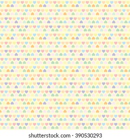 Seamless tiny heart  pattern vector
