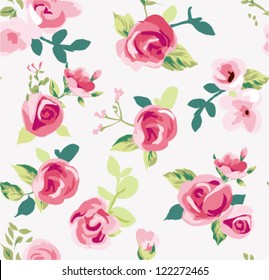 seamless tiny rose pattern background flower floral