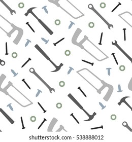 Seamless Tools Pattern Background