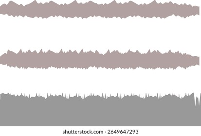 seamless torn paper edges, vector illustration white.background .kalar .on white	