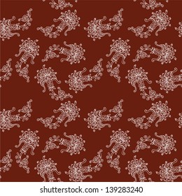Seamless tracery pattern for greeting cards, advertising, textiles