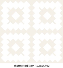 Seamless tracery pattern. Repeated stylized lattice. Symmetric geometric abstract wallpaper. Trellis ethnic motif. Vector illustration