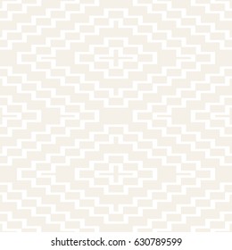 Seamless tracery pattern. Repeated stylized lattice. Symmetric geometric abstract wallpaper. Trellis ethnic motif. Vector illustration