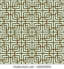 Seamless traditional asian ornamental motive, japanese, chinese or korean and more. Geometric pattern with repeating elements. Elegant luxury tiled design, best for print fabric or papper and more.