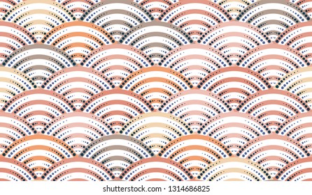 Seamless traditional asian ornamental motive, japanese, chinese or korean and more. Geometric pattern with repeating elements. Elegant luxury tiled design, best for print fabric or papper and more.