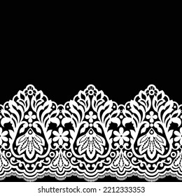 Seamless traditional background Damask Pattern