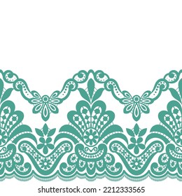 Seamless traditional background Damask Pattern