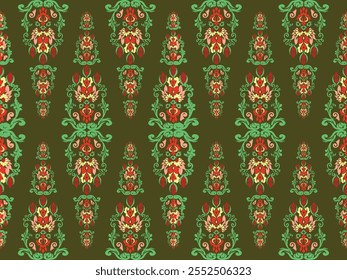 Diseño de fondo tradicional sin fisuras. patrón indígena, patrón tribal, patrón gráfico

