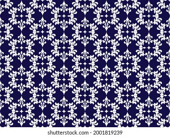 seamless traditional ethnic pattern design for background carpet wallpaper clothing embroidery style vector illustration
