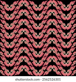 seamless, traditional ethnic, thai pattern, fabric pattern for textiles, rugs, wallpaper, clothing, sarong, batik, wrapping, embroidery, print, background, cover, illustration, vector.